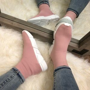 Run it Up Flat Sneaker, Blush